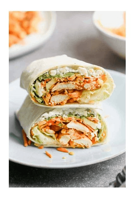 JULICIS CHICKEN WRAP/ FRENCH RICE Cooked Chicken, Soft Tortillas, Mayo, or BBQ Sauce